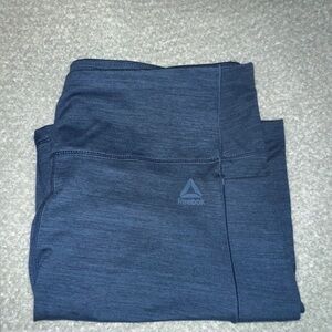 Reebok Navy Active Biker Shorts